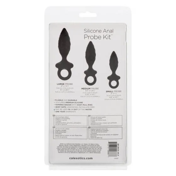 Anal Silicone Anal Probe Kit California Exotic Novelties