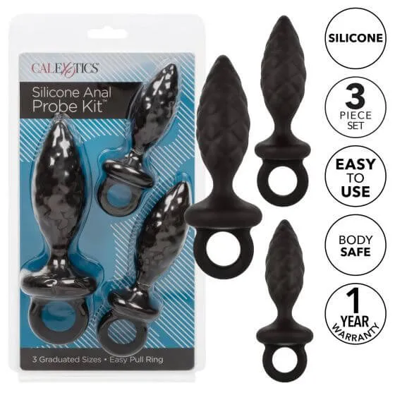 Anal Silicone Anal Probe Kit California Exotic Novelties