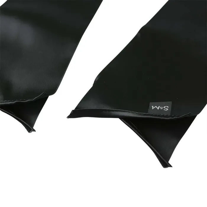 Anal Sport Sheets Sex and Mischief Beginners Silky Sash Restraint Black 4ft Length