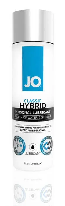 Anal System JO Introducing JO Hybrid 8 Oz The Ultimate Blend of Silky Smooth Silicone and WaterBased Lubricant Anal System JO Introducing JO Hybrid 8 Oz The Ultimate Blend of Silky Smooth Silicone and WaterBased Lubricant