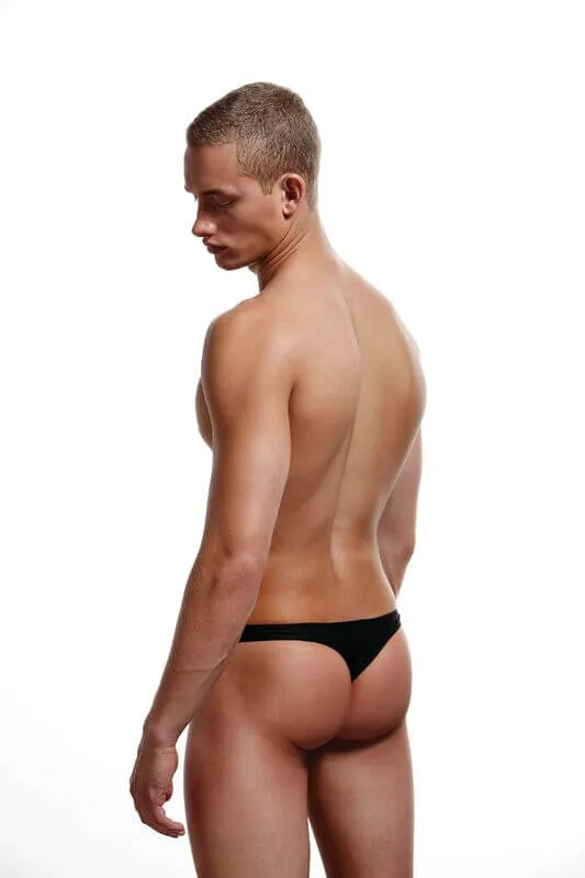 Anal XGen Products Envy Low Rise Thong Black ML Sleek and Sexy Underwear for Men