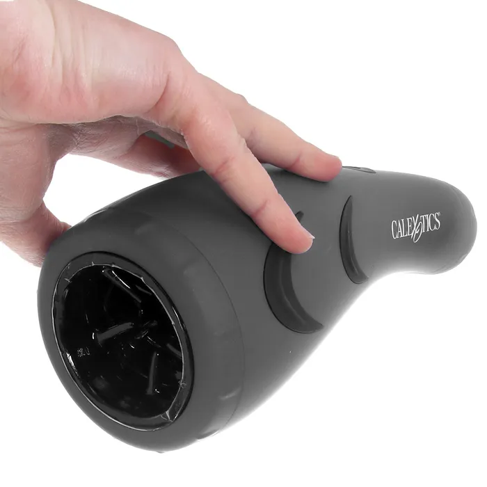 Apollo 30 Function Hydro Power Stroker in Grey CalExotics Male Sex Toys