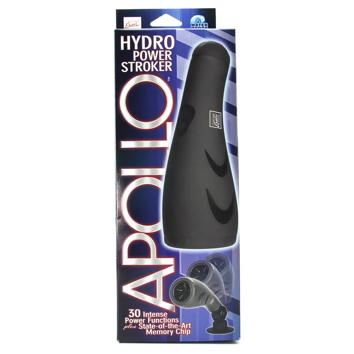 Apollo 30 Function Hydro Power Stroker in Grey CalExotics Male Sex Toys