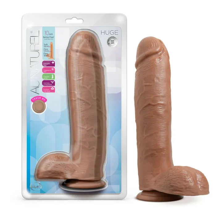 Au Naturel Huge 10 inches Dildo Mocha Medium Skin Tone Realistic Dildo Blush Novelties Dildos Au Naturel Huge 10 inches Dildo Mocha Medium Skin Tone Realistic Dildo Blush Novelties Dildos