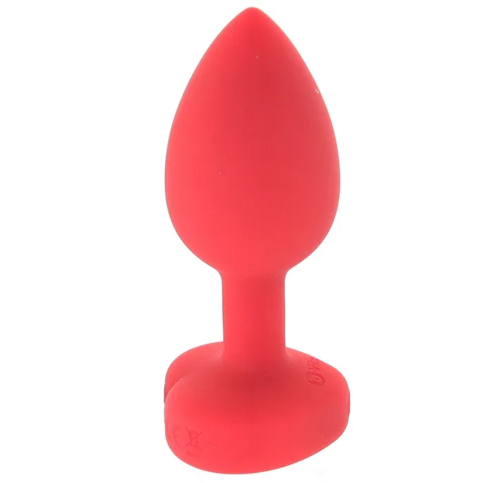 BVibe Anal Vibrating Heart Plug in Red BVibe Anal Vibrating Heart Plug in Red