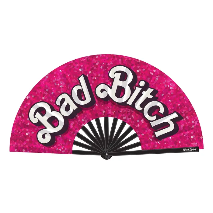 Bad Bitch Hand Fan Wood Rocket Dildos
