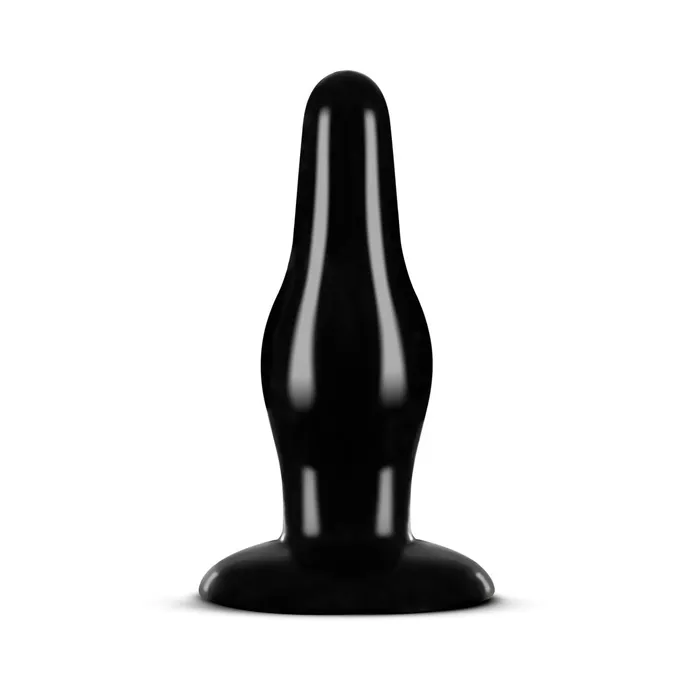 Blush Anal Adventures By Blush Pleasure Black 425Inch Anal Plug Anal