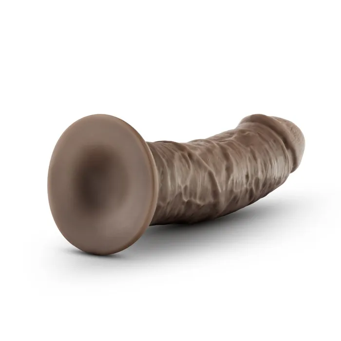 Blush Dr Skin By Blush Realistic Chocolate 8Inch Long Dildo With Suction Cup Base Dildos