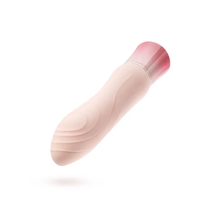 Blush Vibrators Oh My Gem By Blush Elegant 55 Inch Warming G Spot Stimulation Vibrator in Morganite with Powerful RumboTech Technology