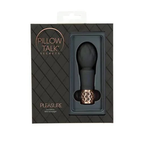 BMS Enterprises Vibrators Pillow Talk Secrets Pleasure Wand Black