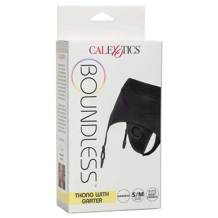CAL EXOTICS Boundless Thong with GarterSM Male Sex Toys
