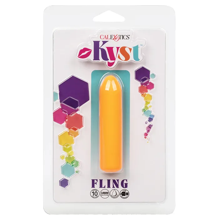 CAL EXOTICS Kyst FlingOrange Vibrators
