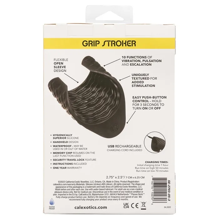 CAL EXOTICS Male Sex Toys Boundless Grip Stroker