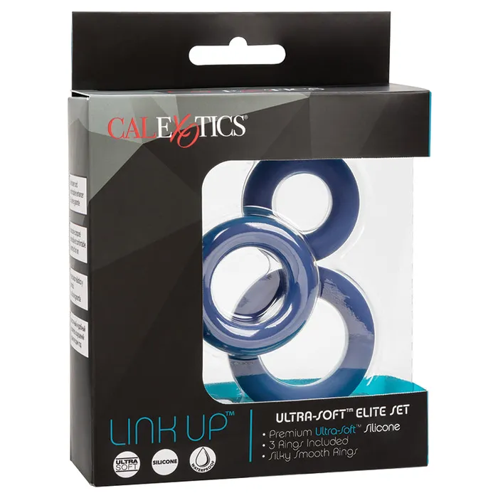 Cal Exotics Male Sex Toys Link Up Ultra Soft Elite Set