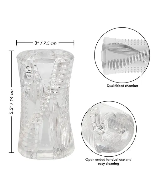 CalExotics Cyclone Dual Ribbed Stroker Male Sex Toys