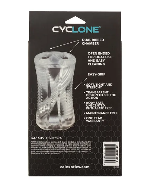 CalExotics Cyclone Dual Ribbed Stroker Male Sex Toys