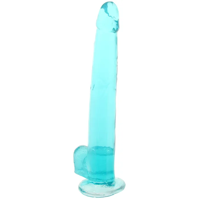 CalExotics Dildos Size Queen 12 Inch Jelly Dildo in Blue