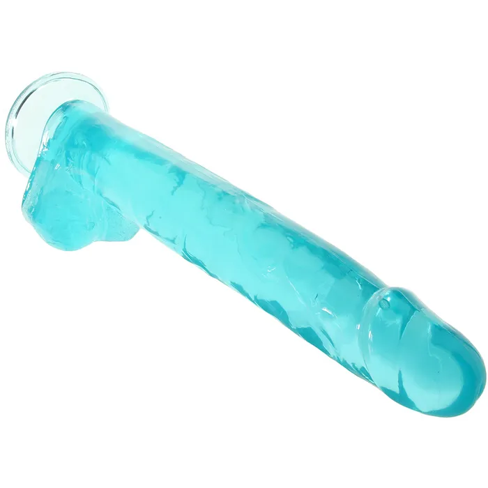 CalExotics Dildos Size Queen 12 Inch Jelly Dildo in Blue CalExotics Dildos Size Queen 12 Inch Jelly Dildo in Blue