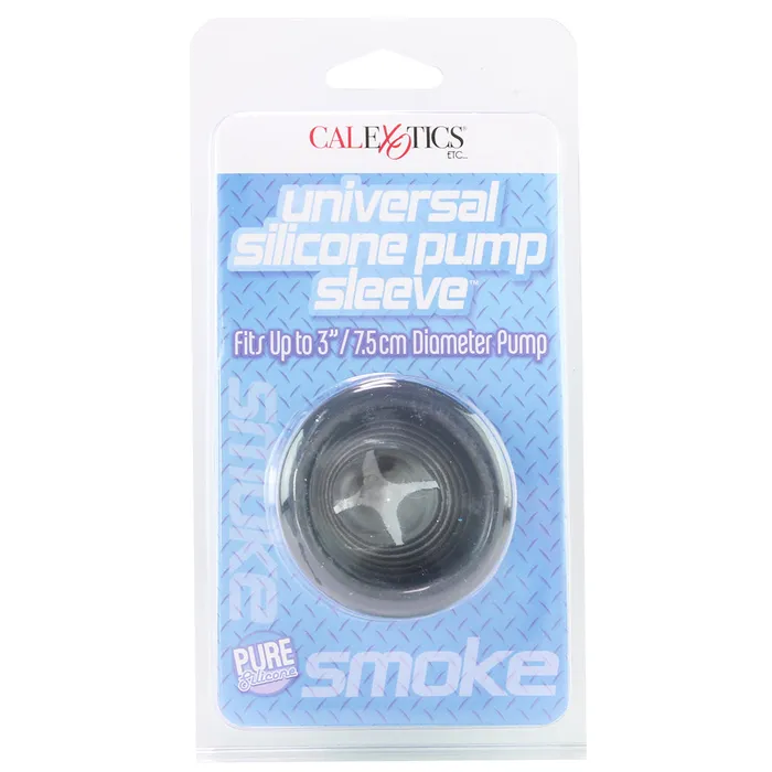 CalExotics Male Sex Toys Universal Silicone Pump Sleeve in Smoke CalExotics Male Sex Toys Universal Silicone Pump Sleeve in Smoke