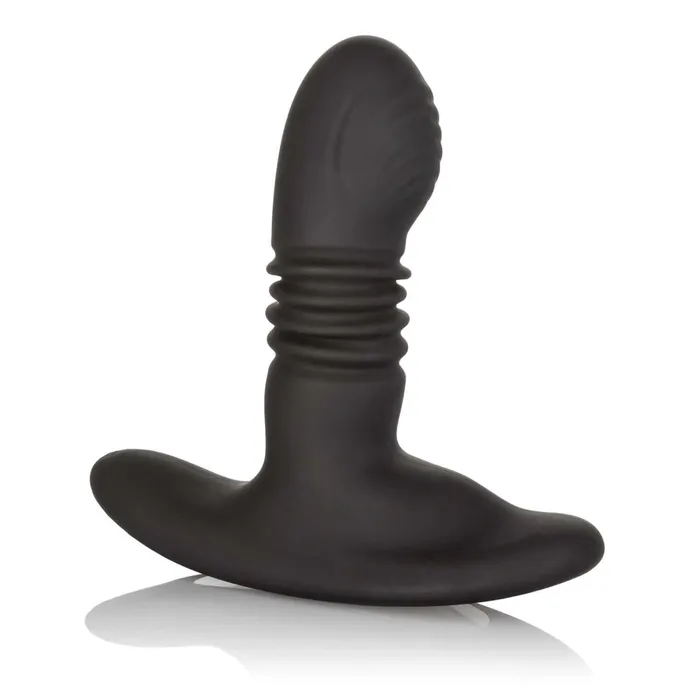 California Exotic Novelties Anal Cal Exotics Eclipse Thrusting Rotator Probe Black USB Rechargeable Waterproof PhthalateFree