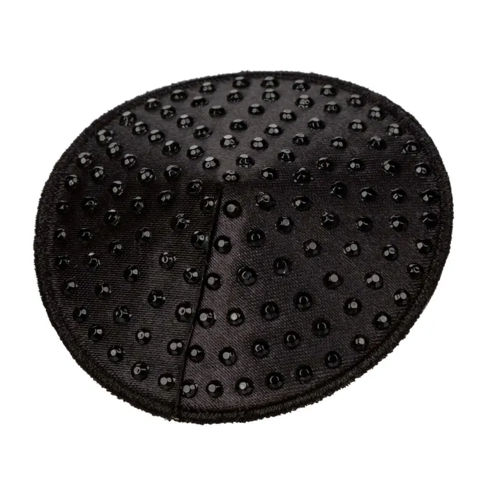 California Exotic Novelties Anal Radiance Round Gem Pasties Black