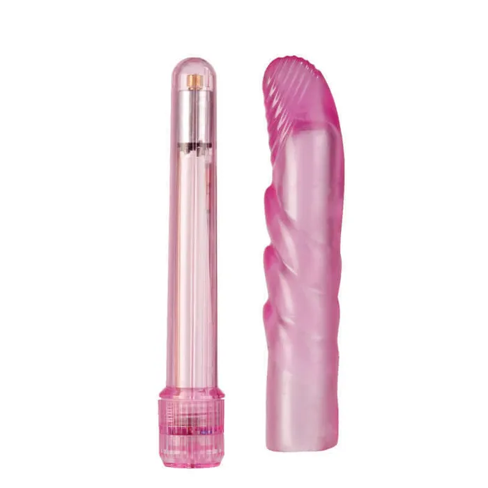 California Exotic Novelties Basic Essentials Slim Softee Vibe Pink Vibrators