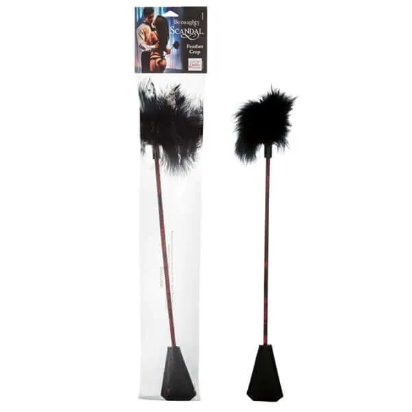 California Exotic Novelties Dildos Scandal DualEnded Feather Crop and Tickler Sensual Bondage Accessory California Exotic Novelties Dildos Scandal DualEnded Feather Crop and Tickler Sensual Bondage Accessory