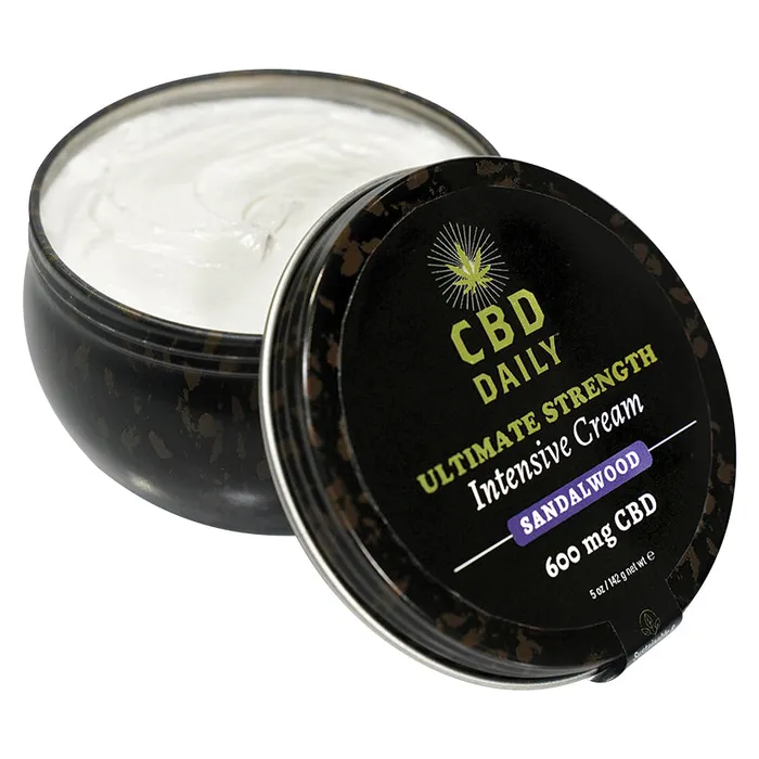 CBD Daily Ultimate Strength Intensive CreamSandalwood 5oz EARTHLY BODY Vibrators CBD Daily Ultimate Strength Intensive CreamSandalwood 5oz EARTHLY BODY Vibrators