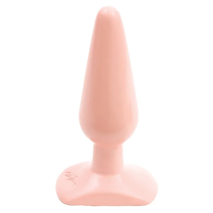 Classic Butt Plug MediumWhite DOC JOHNSON Male Sex Toys