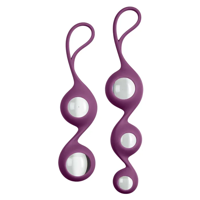 Cloud 9 Novelties Duo and Trio Borosilicate Glass Kegel Balls Cloud 9 Novelties Dildos