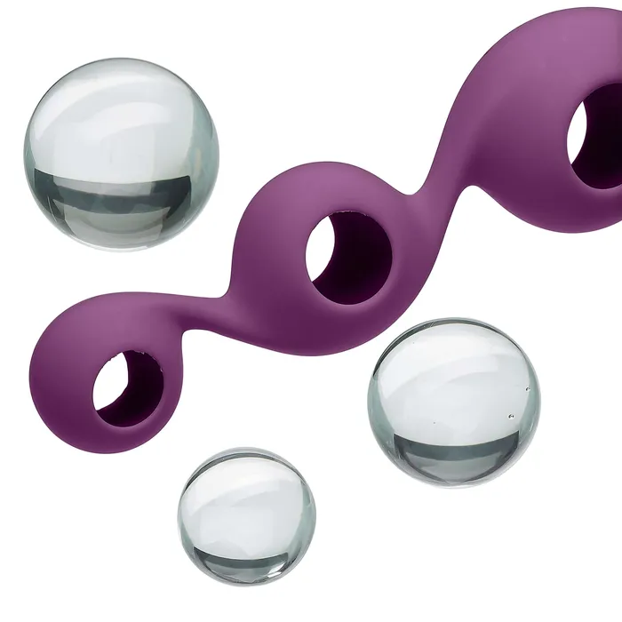 Cloud 9 Novelties Duo and Trio Borosilicate Glass Kegel Balls Cloud 9 Novelties Dildos