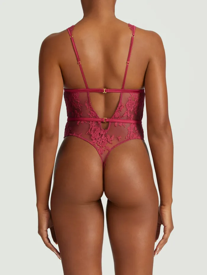 Coco de Mer Zaria Bodysuit Coco de Mer Teddies And Bodies
