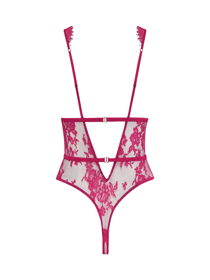 Coco de Mer Zaria Bodysuit Coco de Mer Teddies And Bodies
