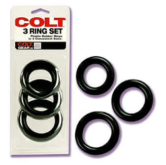 COLT 3 RING SET California Exotic Novelties Male Sex Toys