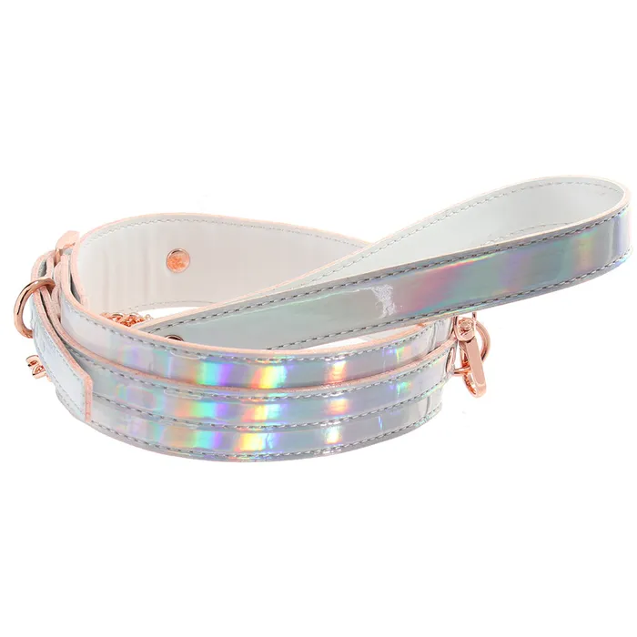 Couples Cosmo Bondage Holographic Collar and Leash ns novelties Couples Cosmo Bondage Holographic Collar and Leash ns novelties