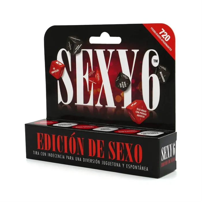 Couples Creative Conceptions Sexy 6 Dice Game Sex Edition Spanish