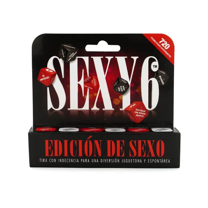 Couples Creative Conceptions Sexy 6 Dice Game Sex Edition Spanish