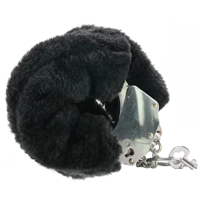 Couples Pipedream Fetish Fantasy Furry Cuffs in Black