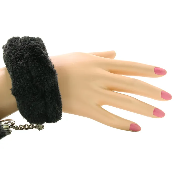 Couples Pipedream Fetish Fantasy Furry Cuffs in Black Couples Pipedream Fetish Fantasy Furry Cuffs in Black