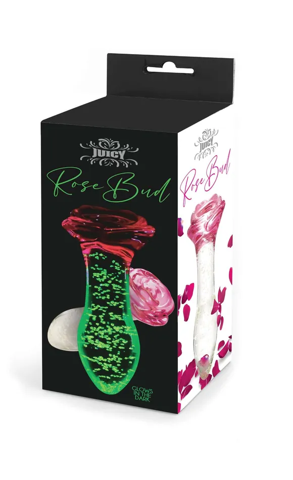 Cousins Group Anal Juicy Glass Rose Bud Elegant Anal Pleasure