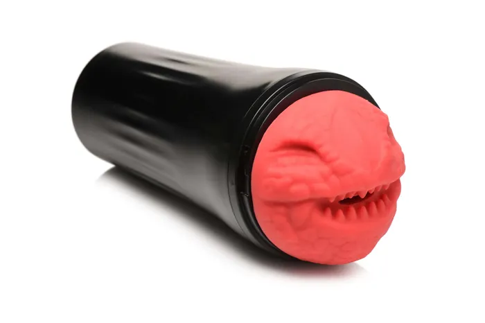 Creature Cocks Dragon Snatch Fiery Silicone Stroker by XR Brands XR Brands Male Sex Toys Creature Cocks Dragon Snatch Fiery Silicone Stroker by XR Brands XR Brands Male Sex Toys