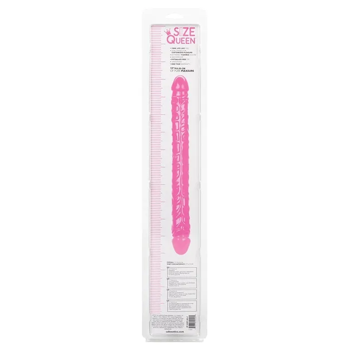 Dildos CAL EXOTICS Size Queen Double DildoPink 17