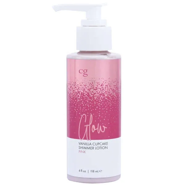 Dildos Classic Brands Glow Vanilla Cupcake Shimmer Lotion Pink 4 fl oz