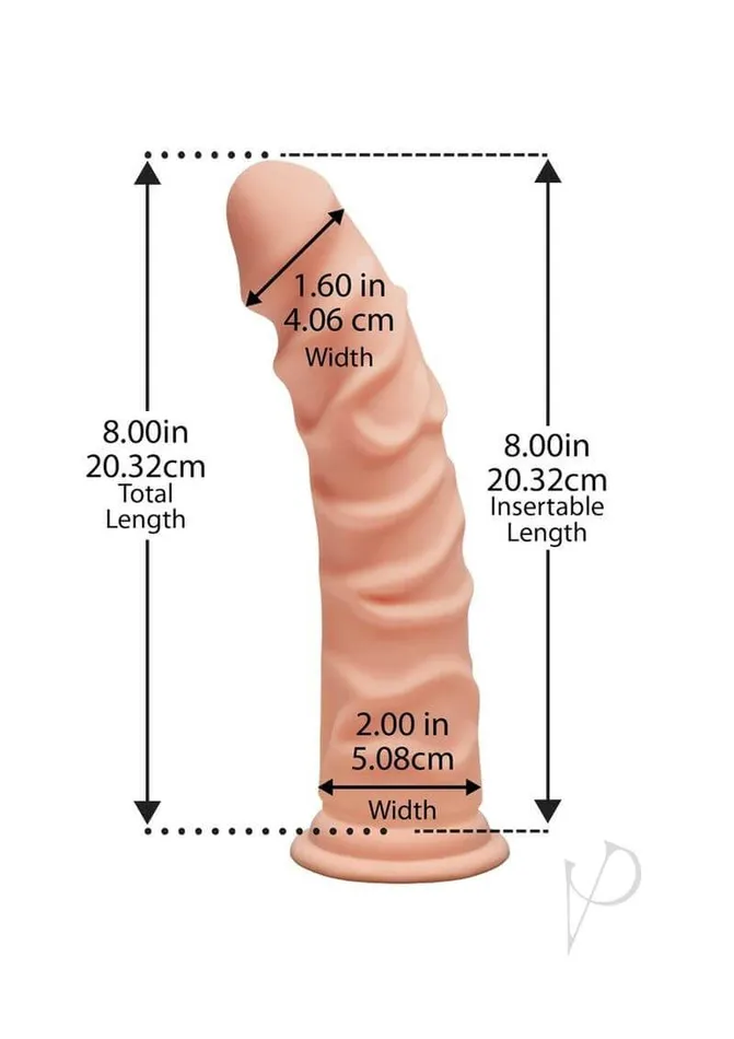 Dildos Doc Johnson Enterprises The Ragin Dildo 8 Vanilla Your Ultimate Pleasure Partner