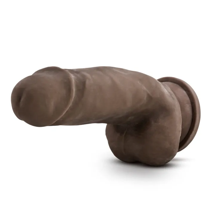 Dildos Dr Skin By Blush Mr Smith Realistic Chocolate 7Inch Long Dildo With Balls Suction Cup Base Blush