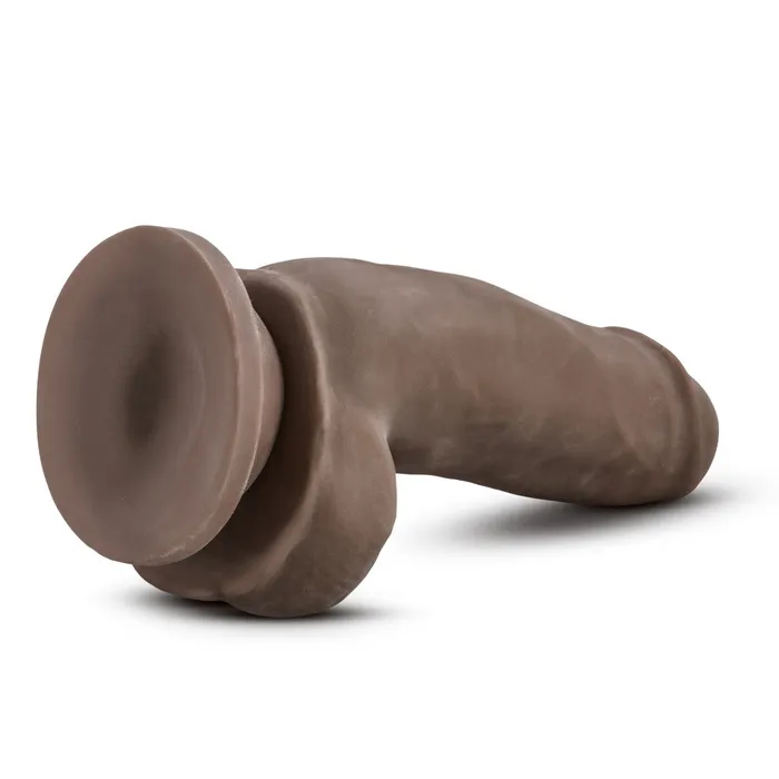 Dildos Dr Skin By Blush Mr Smith Realistic Chocolate 7Inch Long Dildo With Balls Suction Cup Base Blush