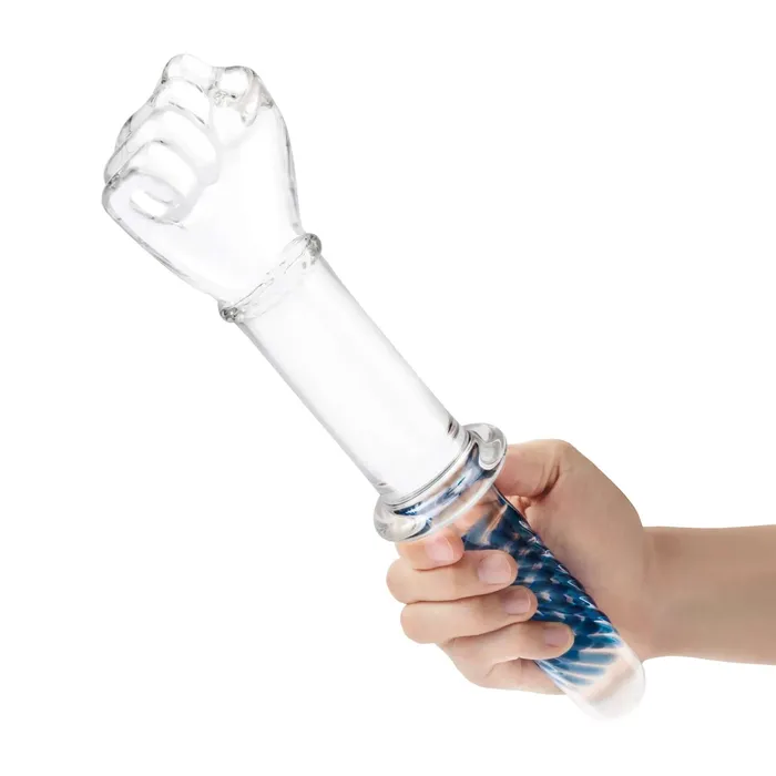 Dildos Gls 11 Inch Glass Fist Double Ended Dildo with Handle Grip Textured Ergonomic Design Electric Hustler Lingerie Dildos Gls 11 Inch Glass Fist Double Ended Dildo with Handle Grip Textured Ergonomic Design Electric Hustler Lingerie