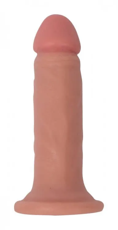 Dildos Jock Bareskin 6 inches Vanilla Light Skin Tone Beige Dildo CURVE NOVELTIES