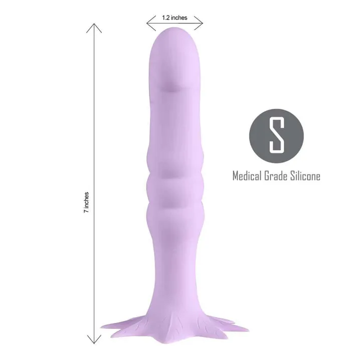 Dildos Maia Toys Dazey 420 7 inches Silicone Dong Pastel Purple