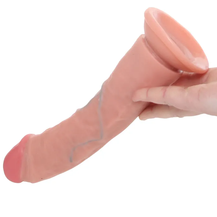 Dildos RealRock 8 Inch Rotating and Vibrating Dildo Shots Toys